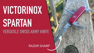 Victorinox Spartan Review  Most versatile Swiss Army knife [upl. by Neroc663]