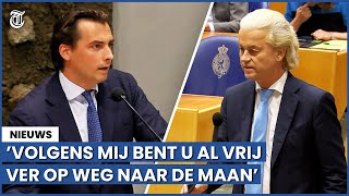 Wilders hekelt complotideeën Baudet over 911 ’Geen woorden voor zoveel onzin’ [upl. by Orabel]