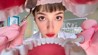 ASMR A CONSULTA NO DENTISTA MAIS REALISTA DE TODAS 🦷 [upl. by Aliet83]