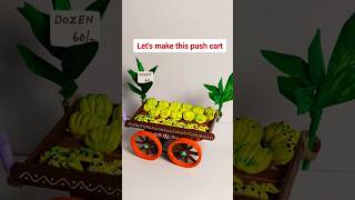 Push cart making check out the channel for more diy handmadedolls dollhouse indiandolls [upl. by Aenneea14]