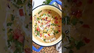 Creamy Chicken Tortilla Soup Recipe [upl. by Yzdnil254]