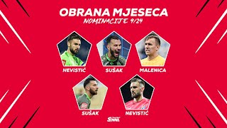 SuperSport HNL  Nominacije za obranu mjeseca  rujan 2024 [upl. by Cormier824]