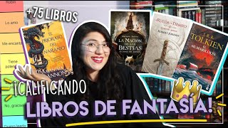 ¡Calificando TODOS LOS LIBROS DE FANTASÍA Y REALISMO MÁGICO que he leído  75 libros📚 [upl. by Quartas]