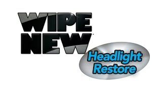 Wipe New Headlight Restore  As Seen on TV Official Commerical 120 [upl. by Ennaxor]