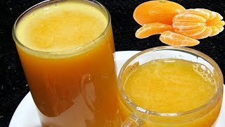 मार्केट से अच्छा सन्तरे का जूस घर पर बनाएं  Orange Juice at home  Santra Juice [upl. by Kcirdehs]