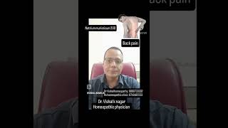 Homeopathic medicine for treatment of backpain backpain hoemopathy fitness [upl. by Alexandro355]