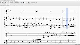 Threepart Counterpoint on E Melodic Minor Scale [upl. by Kilmarx]