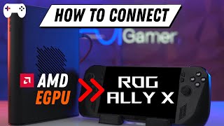 install 7840 drivers on rog ally connect amd egpu [upl. by Robyn95]