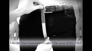 Measure Front Rise Length [upl. by Ricardo334]