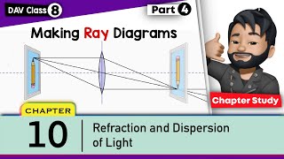 Chapter 10  Refraction and Dispersion of Light  Class 8 DAV Science  Chapter Study  Part 4🔥🔥 [upl. by Attenat]