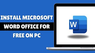 How To Download amp Install Microsoft Word Office For Free On PC  Laptop [upl. by Norabal]