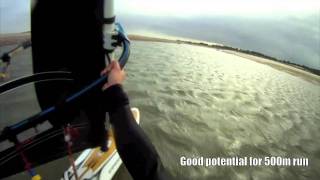 Wells Next the Sea Speedsailing  WINDSURFING [upl. by Leonhard]