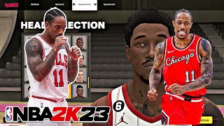 NBA 2K23  BEST DeMar DeRozan Face Creation on Next Gen  PS5XBOXS [upl. by Airyt]