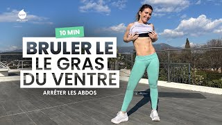 🔥 10 min  Brûler le GRAS DU VENTRE vite   Arrêtez les abdos  Jessica Mellet  Move Your Fit [upl. by Vera]