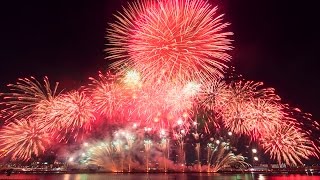 公式第28回 なにわ淀川花火大会 2016 大阪 Naniwa Yodogawa Fireworks Festival Osaka Japan [upl. by Marguerie838]