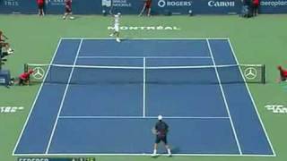 federer vs fognini montreal 2007 HD [upl. by Bowne519]