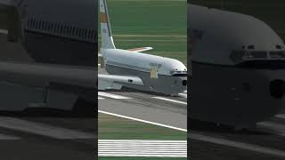 Boeing 707 Crashed After Landing In Real Flight Simulator  Pilot Loss The Control Before Landing [upl. by Wilde]