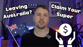 Withdraw Australia Superannuation DASP Departing Australia Superannuation Payment [upl. by Mohandis]