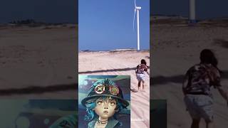 Anime wind turbine shadow jump edit  Arcane  Vi Bruno Mars  That’s What I Like slowed [upl. by Adnaerb]