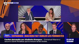 Depardieu  sa nouvelle accusatrice sur BFMTV [upl. by Earal736]