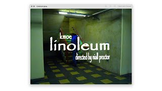 kmoe  Linoleum music video [upl. by Ennazzus]