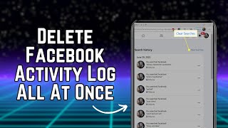 How To Delete Facebook Activity Log All At Once  Clear All FB Activity History [upl. by Enileuqcaj]