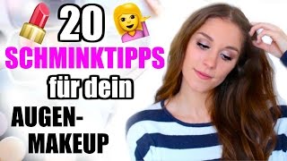 20 SCHMINKTIPPS für die AUGEN Anleitung für ANFÄNGER und FORTGESCHRITTENE ♡ BarbieLovesLipsticks [upl. by Erwin36]