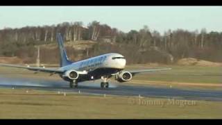 RYANAIR B737800 TAKEOFF  ESGP SÄVE AIRPORT [upl. by Niko]