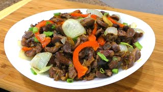 Самая вкусная закуска из куриных желудочков так готовят корейцы [upl. by Tillion]