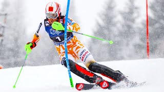 Petra VLHOVA  Winner  Slalom Run 2  Kranjska Gora SLO  2024 [upl. by Enelrahc]