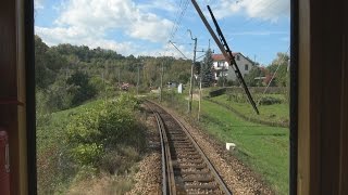 4K Cabview EN71037 Kraków Płaszów  Sucha Beskidzka  sound  30092016 [upl. by Boni]