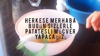 Patatesli Mücver Tarifi⁉️BAYILACAKSINIZ❗️En Kolay Ve Pratik Mücver Tarifi DENEMEYEN KALMASINN😋 [upl. by Oal485]