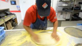 Dominos guy makes 3 Pizzas in 39 Seconds  Sarasota HeraldTribune [upl. by Neicul222]