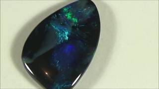 opale précieuse noire dAustralie  Précious black opal ONN20160205 [upl. by Lombard]