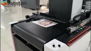 Print Perfect NonWoven Bags Made Easy with RobotJet Technology digital print [upl. by Gord719]