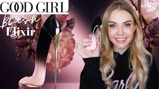 NEW CAROLINA HERRERA GOOD GIRL BLUSH ELIXIR PERFUME REVIEW  Soki London [upl. by Leunammi]