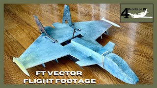 FT Vector Flight Footage [upl. by Suoiradal54]