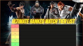 Tekken 8 Tierlist Ranked Match Edition [upl. by Moyers693]