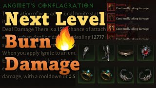 Angmets Conflagration set fully explained  Diablo Immortal [upl. by Eerahc]