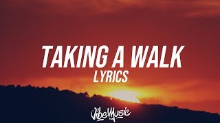 Trippie Redd  Taking A Walk Lyrics  Lyric Video [upl. by Catharina]