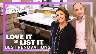 The Most Shocking Renovation Reveals  Love It or List It  HGTV [upl. by Arfihs]