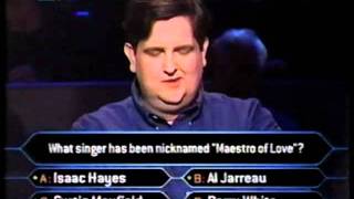 David Rice on Who Wants to be a Millionaire part 1 RE UPLOADED [upl. by Sucitivel]