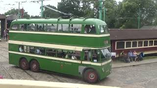 821 Nottingham Trolleybus 578 [upl. by Rumney395]