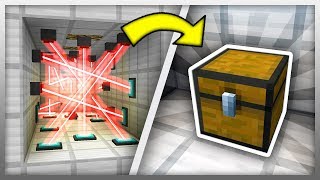 ✔️ WORKING LASERS CHALLENGE Minecraft [upl. by Keily]