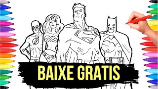 35 Desenhos para Colorir e Imprimir  Baixe GRÁTIS ✅ [upl. by Anora]