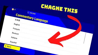 How to change commentary language in eFootball 2023  Turn onoff Commentary in eFootball 2023 [upl. by Rudich]
