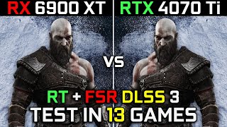 RX 6900 XT vs RTX 4070 Ti  Test in 13 Games  1440p  2160p  Which One Is Better 🤔  2023 [upl. by Cody]