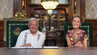 AMLO firma decreto de reforma al Poder Judicial junto a Claudia Sheinbaum  Publicación en el DOF [upl. by Nalloh859]