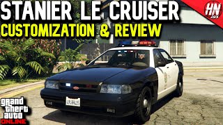 Vapid Stanier LE Cruiser Customization amp Review  GTA Online [upl. by Zebadiah]