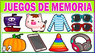 🔴🟡🟢 TEST DE MEMORIA VISUAL Para NIÑOS y ADULTOS  JUEGO para MEJORAR tu CONCENTRACIÓN [upl. by Lancey]